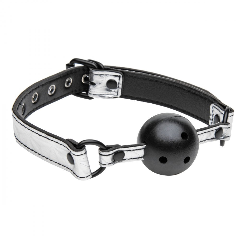 Platinum Bound Ball Gag