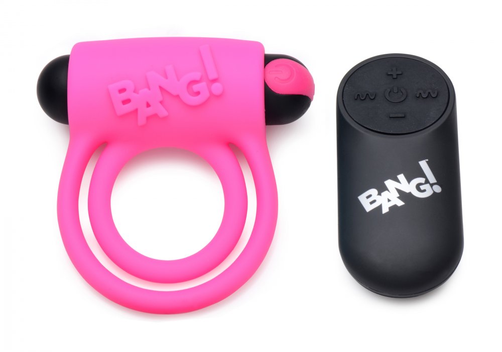 Remote Control Vibrating Cock Ring and Bullet