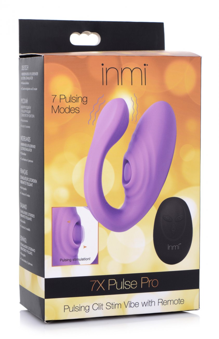 Pulsating and Clit Stimulating Vibrator