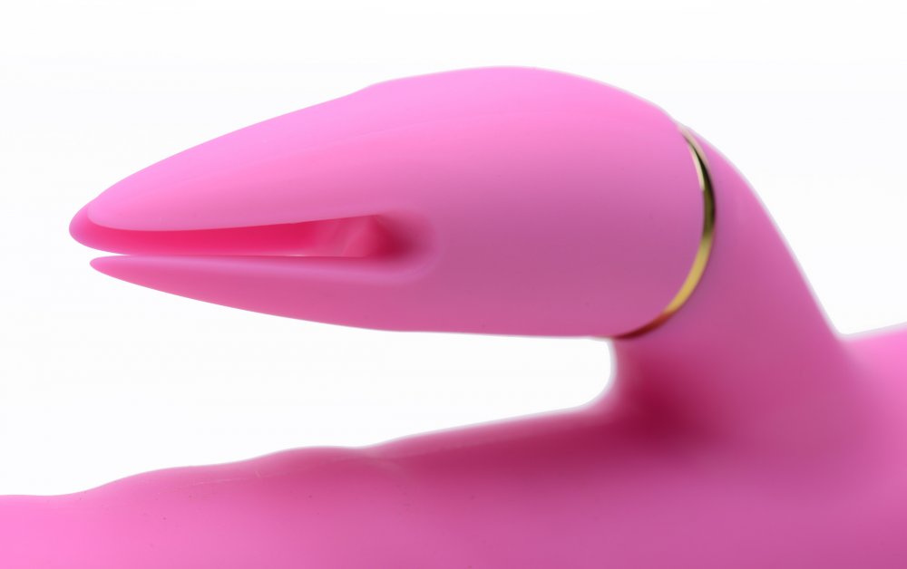 10X Thrusting Silicone Rabbit w/ 3 Attachments