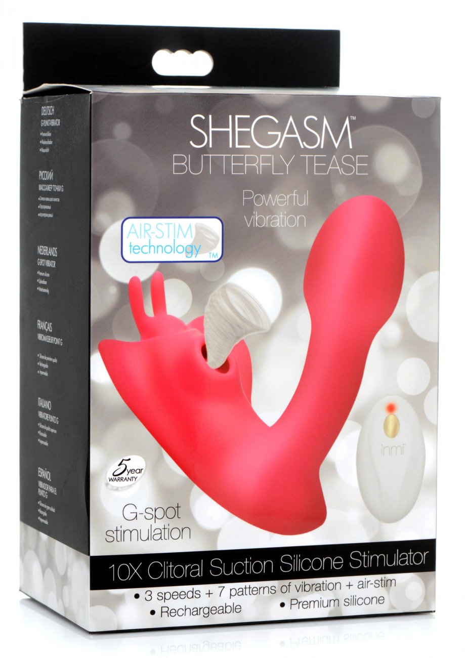 Butterfly Clitoral Suction Stimulator